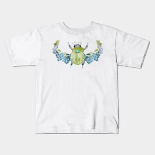 Art Nouveau Scarab Kids T-Shirt